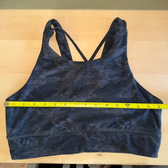 Vuori Juno sports bra, Black Camo, EUC - Picture 5 of 6